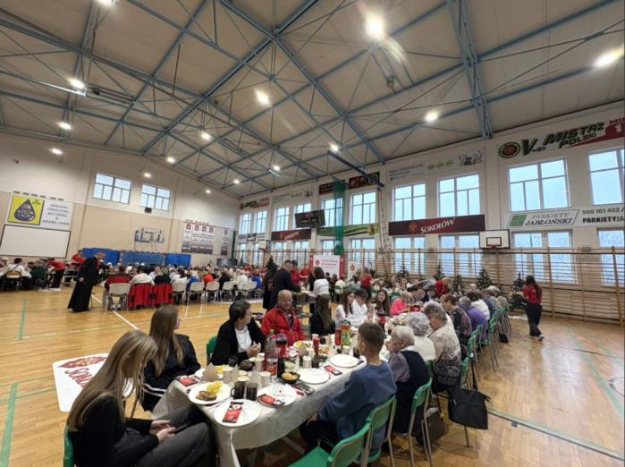 200 seniorów na Wigilii Caritas w Sokołowie Podlaskim