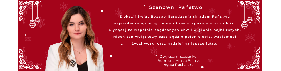 Życzenia bożonarodzeniowe - Brańsk